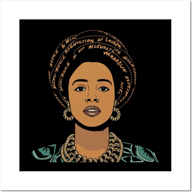 The art of Lauryn Hill Wall Art by Aldrvnd